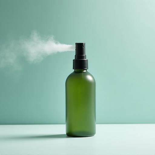Natural shoe deodorizer spray bottle